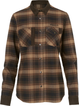 Härkila Aivak L/S Shirt Women, burgundy