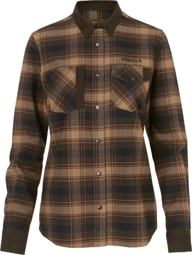 Härkila Aivak L/S Shirt Women, burgundy