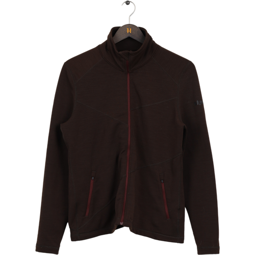 Härkila Disa Lady Full Zip Fleece, brown melange