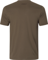 Härkila H-logo S/S T-shirt, major brown