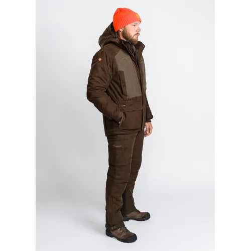 Afbeelding laden in Galerijviewer, Pinewood Smaland Abisko 2.0 Jacket M&#39;s, suede brown
