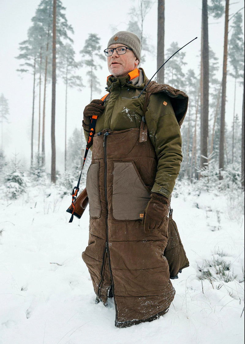 Afbeelding laden in Galerijviewer, Pinewood Abisko Sitting Bag, suède brown
