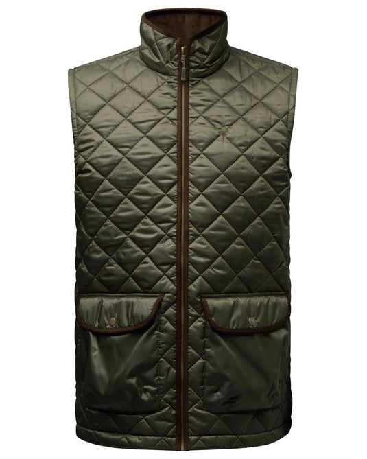 Pinewood Nydala Classic Vest Men, moss green