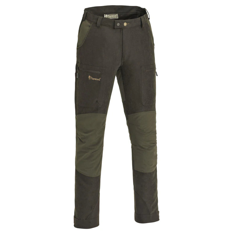 Afbeelding laden in Galerijviewer, Pinewood Furudal Caribou Hunt Trousers, suède brown/dark olive
