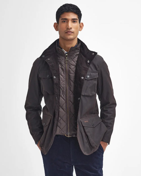 Barbour Ogston Wax Jacket, rustic classic