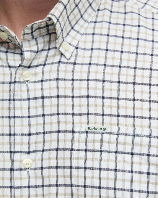 Barbour Preston Regular Tattersall Shirt, olive