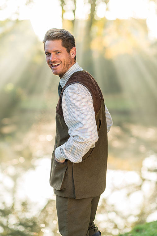 Baleno Dolman Shooting Vest, pinegreen