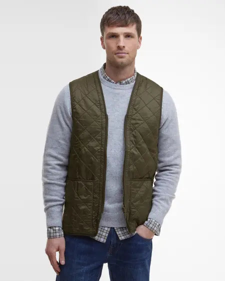 Barbour Polarquilt Waistcoat, olive