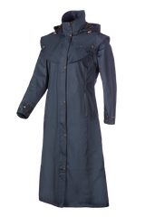 Baleno Ladies Oxford Raincoat, marine blauw