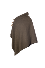 Baleno Elite fleece poncho, mossgreen