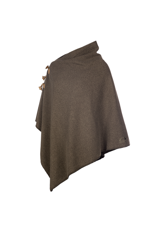 Baleno fleece poncho Elite, mos groen