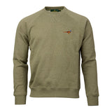 Laksen True Pheasant Logo Sweatshirt, olive melange