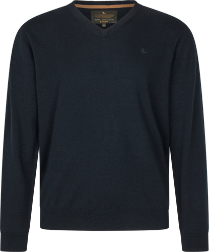 Seeland Pine V-hals trui Blauw