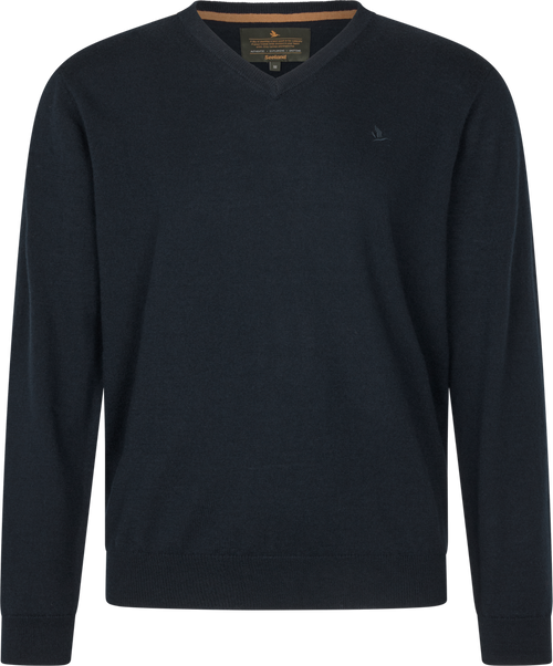 Seeland Pine V-hals trui Blauw