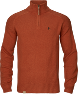 Härkila Vincent Merino Half Zip Pullover, bombay brown