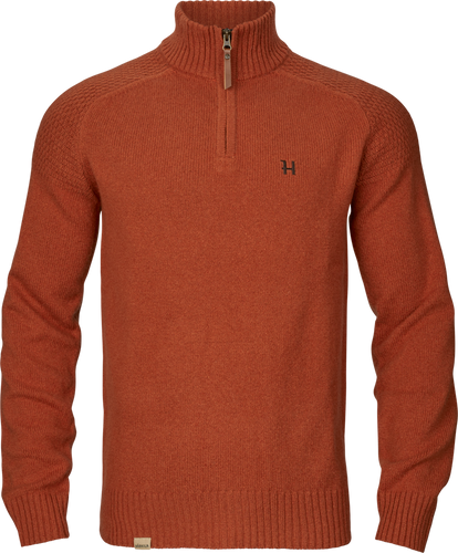 Härkila Vincent Merino Half Zip Pullover, bombay brown