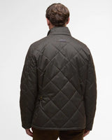 Barbour Winter Shoveler Quilted Jacket, dark olive