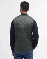 Barbour Quilted Waistcoat/Zip, classic olive