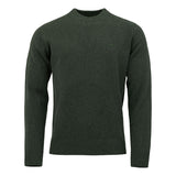 Laksen Kensington, lamswollen herentrui met ronde hals, loden