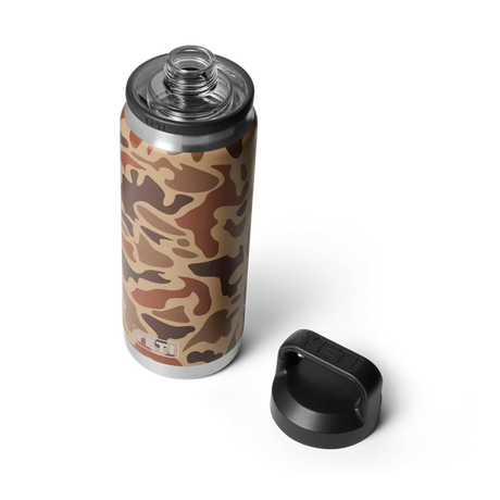 Yeti Rambler Bottle met Chug Cap, 26 oz/769 ml, wetlands camo