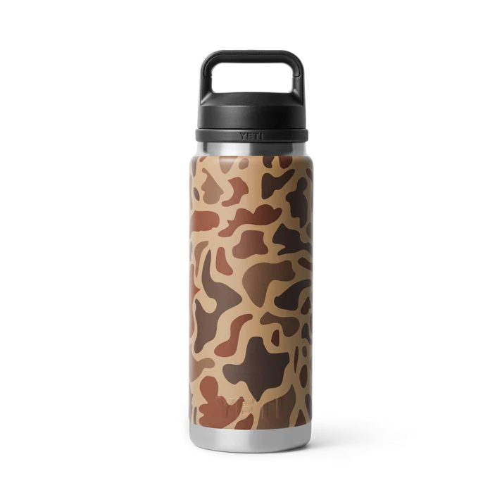 Yeti Rambler Bottle met Chug Cap, 26 oz/769 ml, wetlands camo