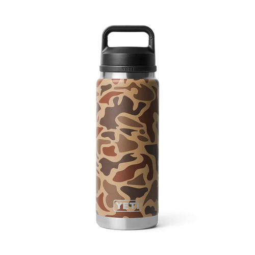 Yeti Rambler Bottle met Chug Cap, 26 oz/769 ml, wetlands camo