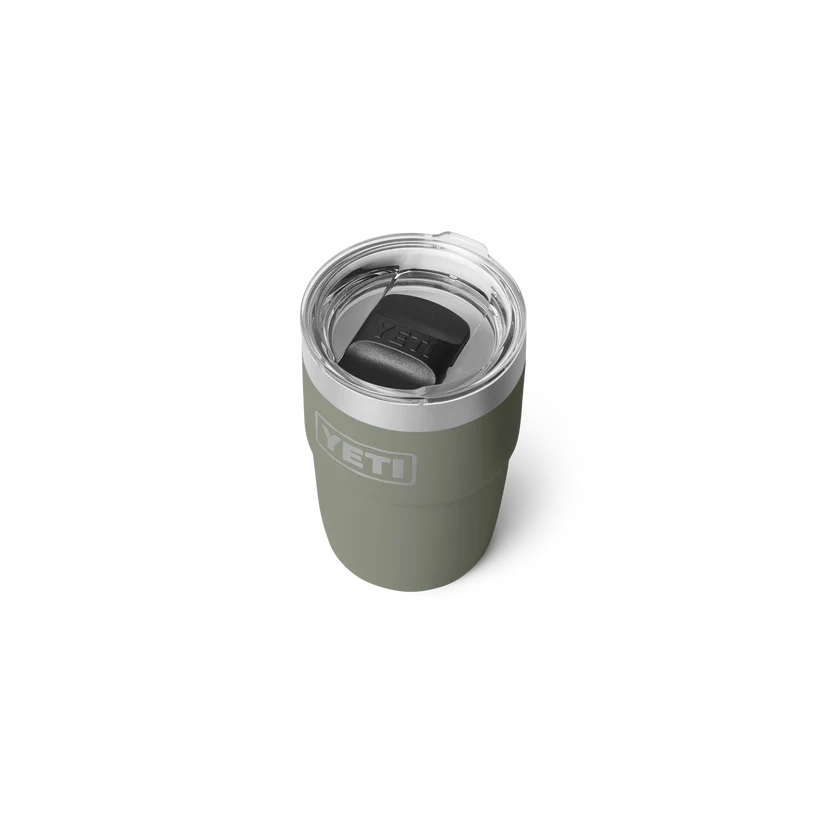Yeti Rambler met magslider deksel, stapelbaar, 8 oz/236 ml, pampa green