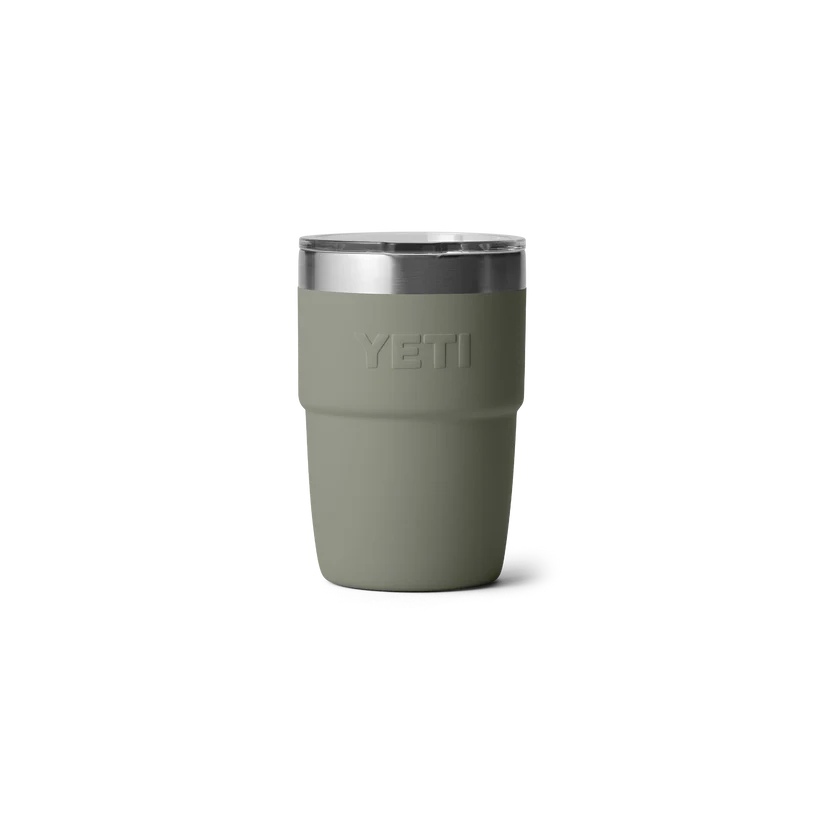 Yeti Rambler met magslider deksel, stapelbaar, 8 oz/236 ml, pampa green