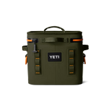 Yeti Hopper Flip 12, soft koeltas, olive/king crab orange