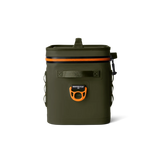 Yeti Hopper Flip 12, soft koeltas, olive/king crab orange