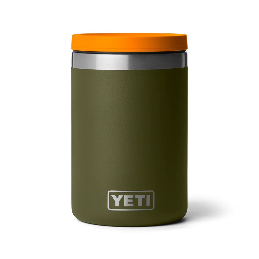 Yeti Rambler Food Jar, geÏsoleerde voedselpot, 16 oz/473 ml, olive/king crab orange