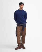 Barbour Grangetown Crew Neck Sweater, navy