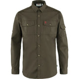 Fjällräven Singi Trekking Shirt M, dark olive