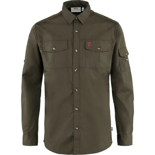 Fjällräven Singi Trekking Shirt M, dark olive