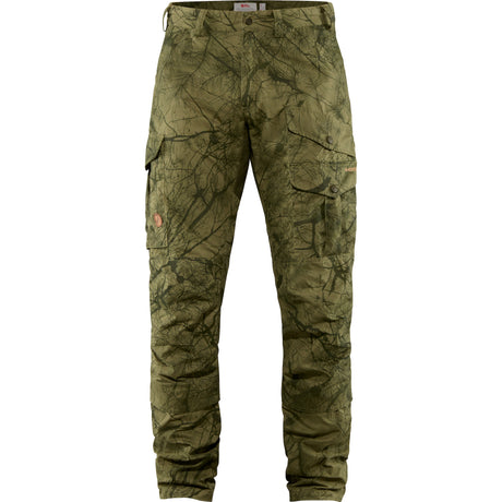 Fjällräven Barents Pro Hunting Trousers M, green camo/deep forest