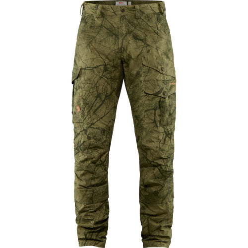 Fjällräven Barents Pro Hunting Trousers M, green camo/deep forest