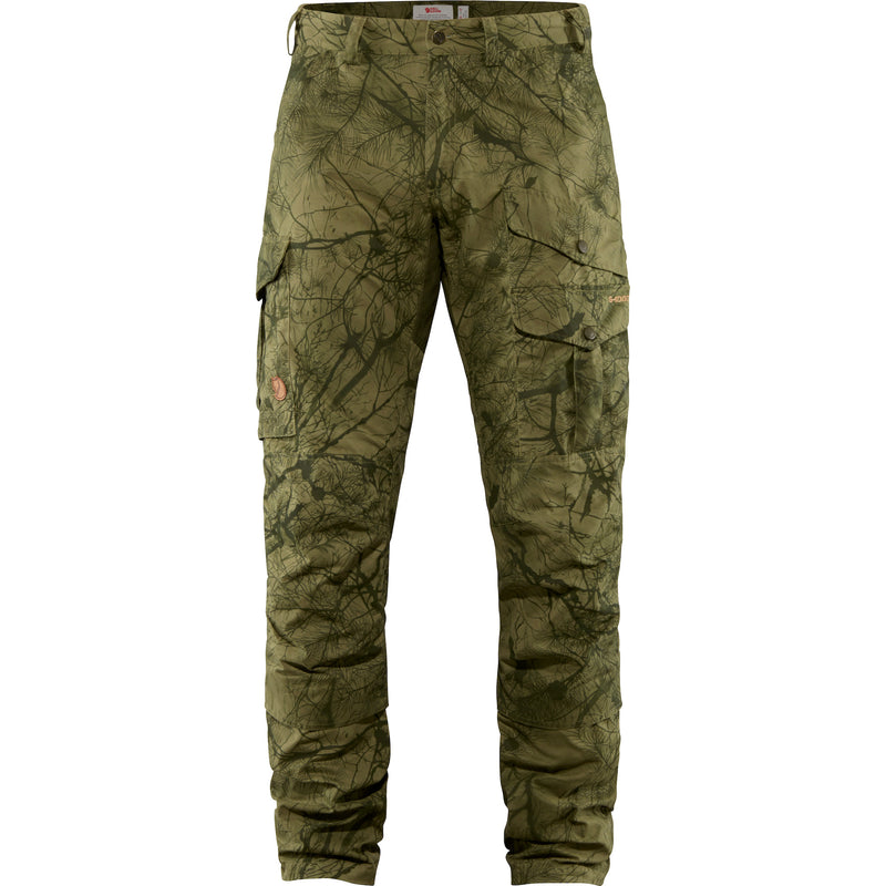 Afbeelding laden in Galerijviewer, Fjällräven Barents Pro Hunting Trousers M, green camo/deep forest
