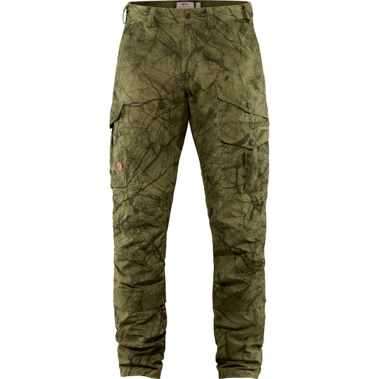 Fjällräven Barents Pro Hunting Trousers M, green camo/deep forest