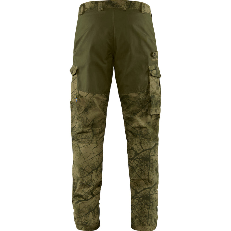 Afbeelding laden in Galerijviewer, Fjällräven Barents Pro Hunting Trousers M, green camo/deep forest
