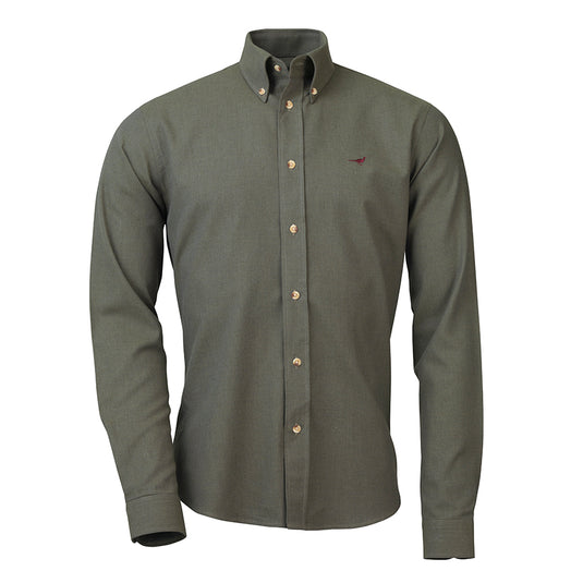 Laksen Oliver Shirt, cotton, olive