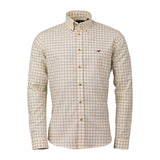 Laksen Willy Cotton Wool Shirt, brown/camel