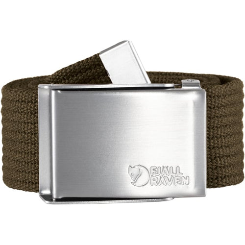 Fjällräven Canvas Belt, dark olive