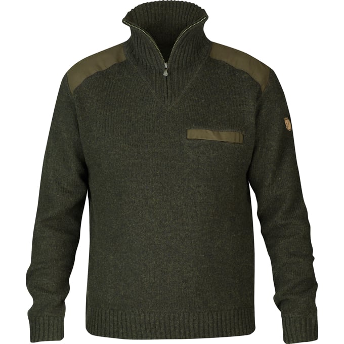 Fjällräven Koster Sweater M, dark olive