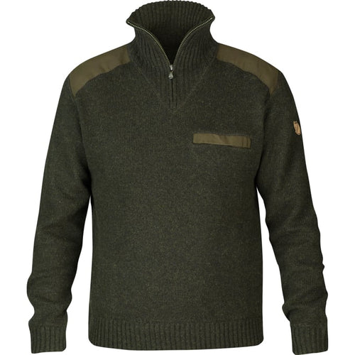 Fjällräven Koster Pullover M, dunkeloliv