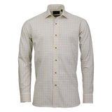 Laksen Jerrod Cotton Wool Shirt, gorse/olive