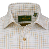 Laksen Jerrod Cotton Wool Shirt, gorse/olive