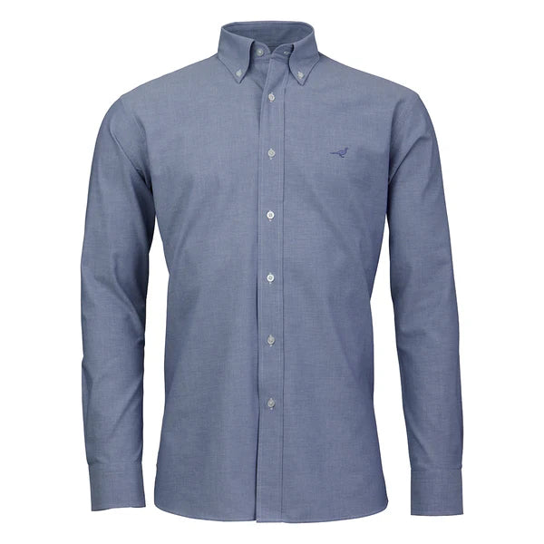 Laksen Kaleb Chambray Shirt, light blue