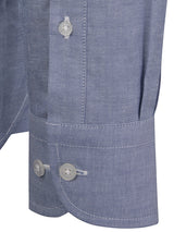 Laksen Kaleb Chambray Shirt, light blue