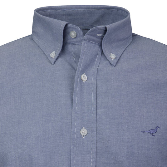 Laksen Kaleb Chambray Shirt, light blue