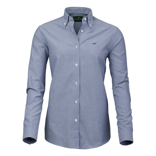 Laksen Karli Chambray Shirt, light blue